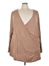 Universal Standard Tan Long Sleeve Blouse Size 30 - 32 - photo 1