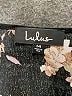 Lulus 100% Polyester Floral Black Cocktail Dress Size M - photo 6