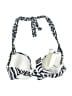 Tommy Bahama Animal Print Blue Swimsuit Top Size M - photo 2
