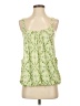 Deletta Green Sleeveless Blouse Size S - photo 1
