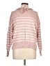 Berkley Jensen Stripes Pink Pullover Sweater Size L - photo 1