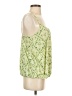 Deletta Green Sleeveless Blouse Size S - photo 4