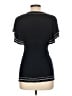 Next Black Short Sleeve Blouse Size 12 - photo 2