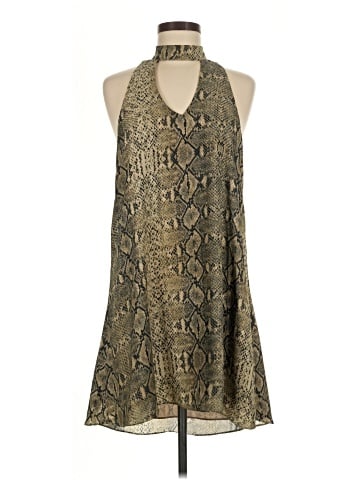 Olivaceous Casual Dress (view 1)