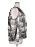 1.State 100% Polyester Animal Print Silver 3/4 Sleeve Blouse Size 2X - photo 4