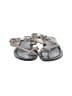 Via Spiga 100% Leather Silver Sandals Size 9 - photo 2