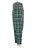 Topshop Plaid Green Casual Pants Size 4 - photo 5