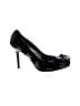 Coach 100% Leather Black Heels Size 8 1/2 - photo 1