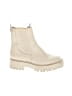 Sam Edelman 100% Leather Ivory Ankle Boots Size 7 1/2 - photo 1