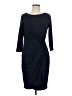CATHERINE Catherine Malandrino Solid Blue Cocktail Dress Size M - photo 1