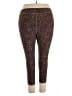 D&Co. Animal Print Brown Leggings Size 1X (petite) - photo 2