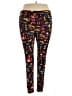 Lularoe Print Black Leggings Size 1X (Tall & Curvy) - photo 2