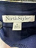 North Style Print Blue Casual Dress Size L - photo 7