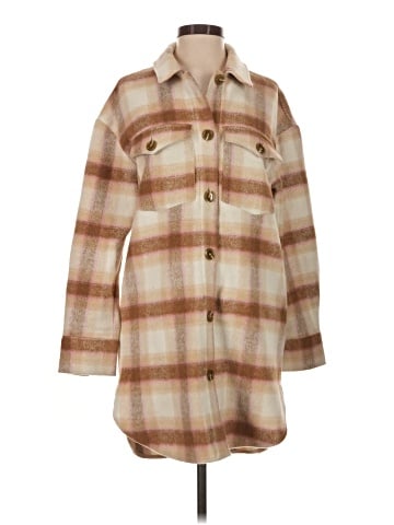 BP. 3/4 Sleeve Button-Down Shirt (view 1)