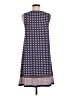 Max Studio Print Blue Casual Dress Size M - photo 2