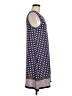 Max Studio Print Blue Casual Dress Size M - photo 4