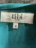 Tibi 100% Silk Teal 3/4 Sleeve Silk Top Size 4 - photo 7