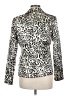 Rachel Parcell Animal Print Ivory Blazer Size M - photo 2