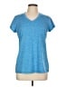 Xersion 100% Polyester Blue Active T-Shirt Size L - photo 1