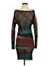 Arthur 100% Polyester Graphic Green Cocktail Dress Size 2 - photo 1