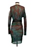 Arthur 100% Polyester Graphic Green Cocktail Dress Size 2 - photo 2