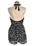 Angashion 100% Viscose Polka Dots Black Romper Size M - photo 2