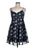 Trixxi 100% Polyester Floral Blue Casual Dress Size M - photo 1
