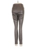 White House Black Market Metallic Silver Active Pants Size 6 - photo 2