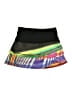 Lucky in Love Graphic Black Active Skort Size S - photo 1