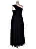 MIKAEL AGHAL 100% Polyester Black Cocktail Dress Size 18 - photo 2