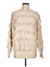 Hem & Thread 100% Polyester Tan Pullover Sweater Size L - photo 1