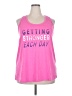 Danskin Now Pink Active Tank Size 2X - photo 1
