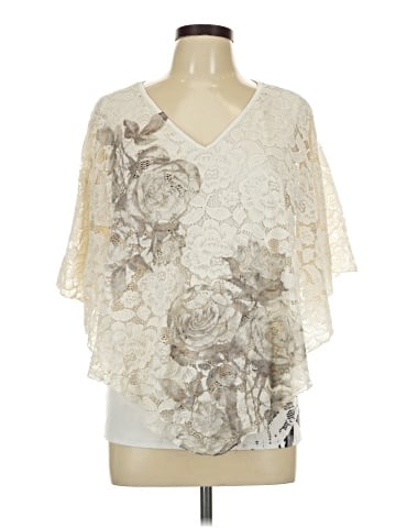 Brittany Black 3/4 Sleeve Blouse (view 1)