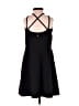 Yitty Solid Black Casual Dress Size XL - photo 2
