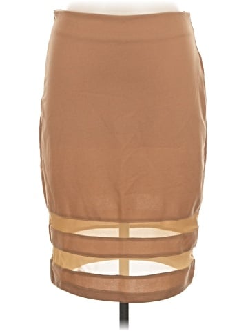 Shein Faux Leather Skirt (view 1)