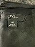J.Crew 100% Polyester Solid Black Casual Dress Size 16 - photo 7