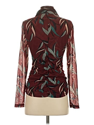 White House Black Market Long Sleeve Blouse (view 2)