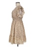 Shein 100% Polyester Polka Dots Tan Casual Dress Size 6 - photo 5