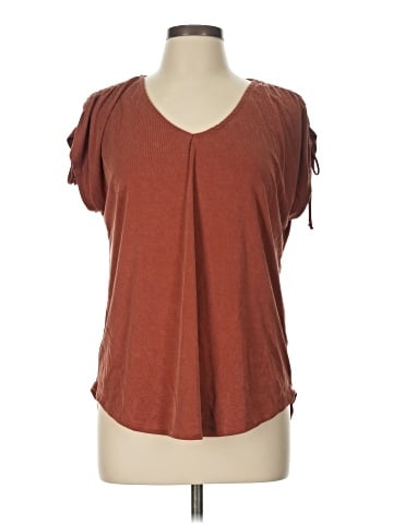 Green Envelope Short Sleeve Top (view 1)