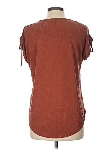 Green Envelope Short Sleeve Top (view 2)