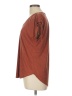 Green Envelope Brown Short Sleeve Top Size L - photo 5