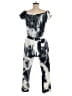 Fate 100% Polyester Tie-dye Gray Jumpsuit Size M - photo 2