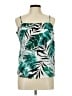 Jennifer Lopez Green Sleeveless Top Size L - photo 1