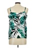 Jennifer Lopez Green Sleeveless Top Size L - photo 2