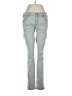 CAbi Color Block Teal Jeans Size 6 - photo 1