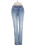 BKE Hearts Blue Jeans Size 26 waist - photo 1