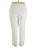 Just My Size Solid Ivory Active Pants Size 2X - photo 2