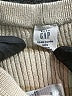 Baby Gap 100% Cotton Stripes Ivory Khakis Size 18-24 mo - photo 3