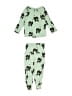 Tea Blue Green Long Sleeve Outfit Size 3-6 mo - photo 1