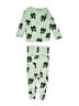 Tea Blue Green Long Sleeve Outfit Size 3-6 mo - photo 2